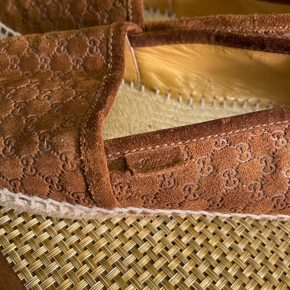 Authentic Ladies Gucci suede espadrilles - Picture 5 of 16
